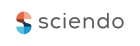 Sciendo logo 